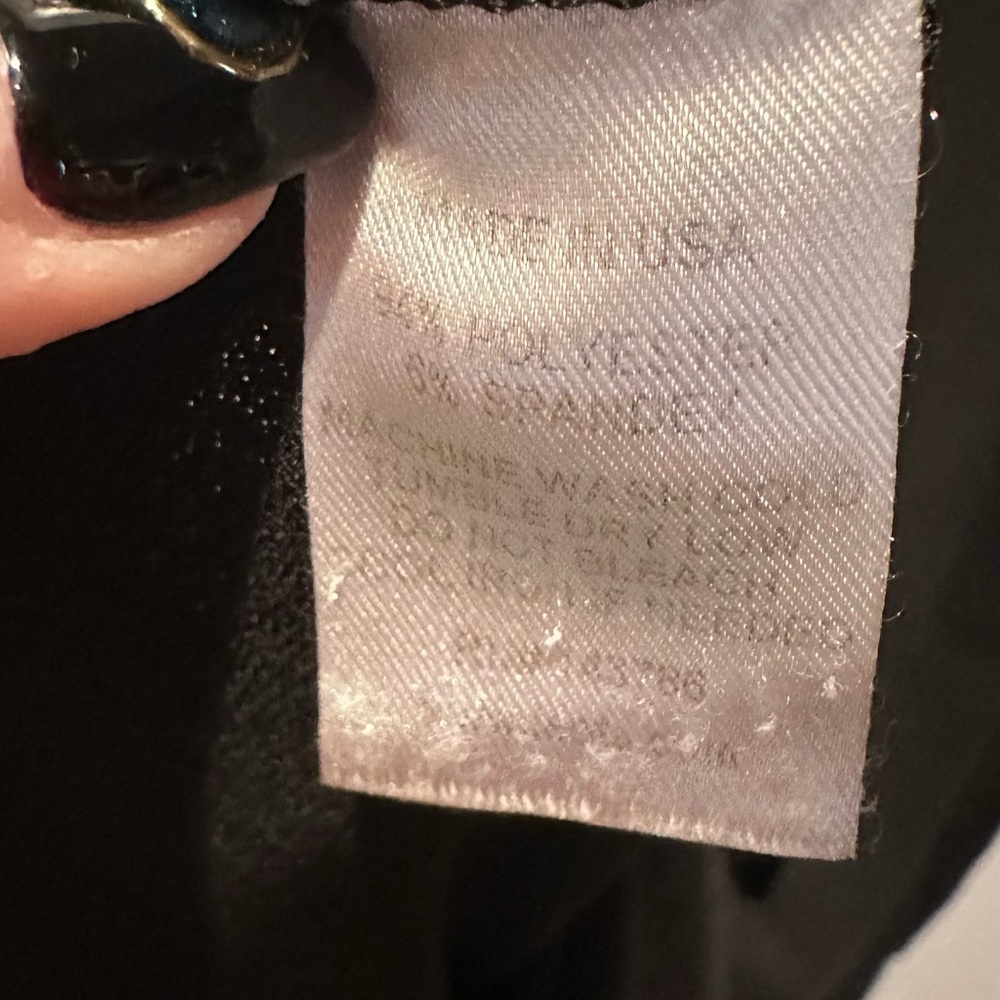 Leota Black Perfect Wrap Maxi 3/4 Sleeves Dress Medium - Picture 9 of 9